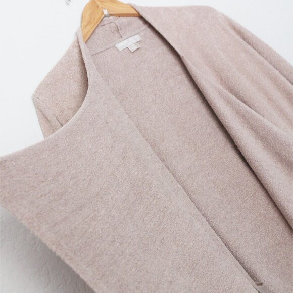 Barefoot Dreams CozyChic Lite Island Wrap Waterfall Open Front Cardigan Soft S/M - Picture 15 of 16